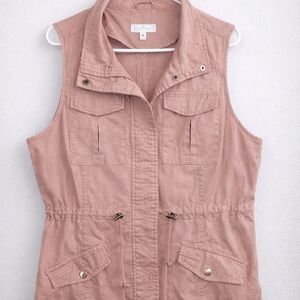 New Directions Women's Blush Sleeveless Vest